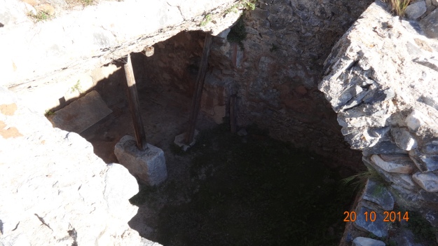 the remains of what was probably Paul's prison cell
