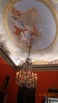 A huge variety of stunningly painted ceilings - don't fancy the decorator's job here!