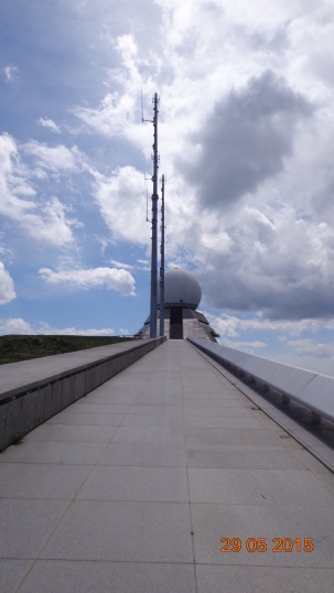 observatory / communications a'top le Grand Ballon - surely it was called that before someone stuck a big ball on top??