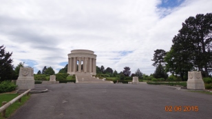 American war memorial at Montsec