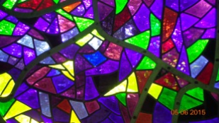 Matise inspired, stain glass windows