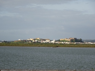 Castro Marim from the Spanish side of the river.
